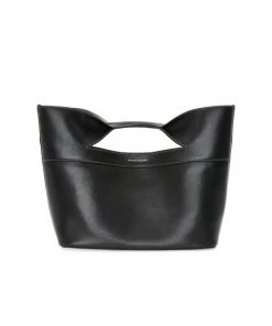 Alexander McQueen The Bow Leather Top Handle Bag Tan -Alexander McQueen Elegant store unnamed file 2043