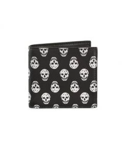 Alexander McQueen Billfold 8-Slot Leather Wallet For Men