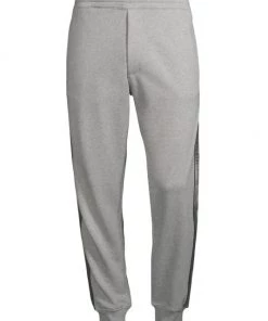 Alexander McQueen Logo Tape Sweatpants For Men