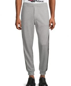 Alexander McQueen Logo Tape Sweatpants For Men -Alexander McQueen Elegant store unnamed file 2073