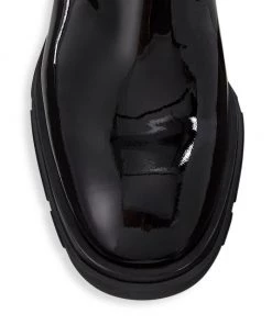 Alexander McQueen Patent Leather Rubber Sole Loafers For Men -Alexander McQueen Elegant store unnamed file 2108