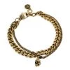 Alexander McQueen Skull Chain Bracelet For Men