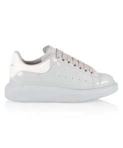 Alexander McQueen Siny Oversized Patent Leather Sneakers