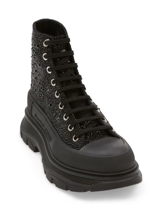 Alexander McQueen Treadslick Crystal Boots For Men 2 Alexander McQueen Treadslick Crystal Boots For Men - Image 2