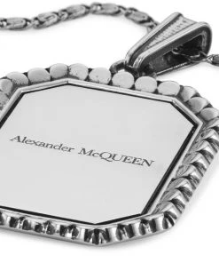 Alexander McQueen Logo Medallion Necklace For Men -Alexander McQueen Elegant store unnamed file 2152