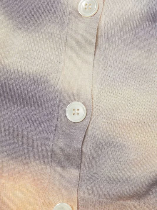 Alexander McQueen Shrunken Wool & Silk Knit Cardigan 6 Alexander McQueen Shrunken Wool & Silk Knit Cardigan - Image 6