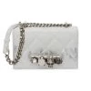 Alexander McQueen Mini Quilted Leather Jewelled Satchel