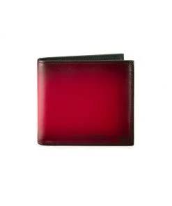 Alexander McQueen Leather Bi-Fold Wallet For Men