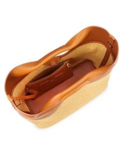 Alexander McQueen The Small Bow Raffia Tote -Alexander McQueen Elegant store unnamed file 2187