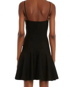 Alexander McQueen Cami Pleated Knit Minidress -Alexander McQueen Elegant store unnamed file 2193