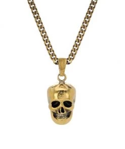 Alexander McQueen Skull Long Necklace For Men