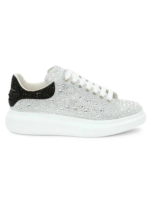 Alexander McQueen Oversized Crystal Sneakers For Men 1 Alexander McQueen Oversized Crystal Sneakers For Men