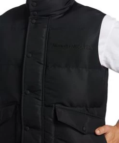 Alexander McQueen Quilted Puffer Vest For Men -Alexander McQueen Elegant store unnamed file 2239