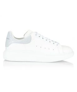 Alexander McQueen Oversized Leather Sneakers For Men