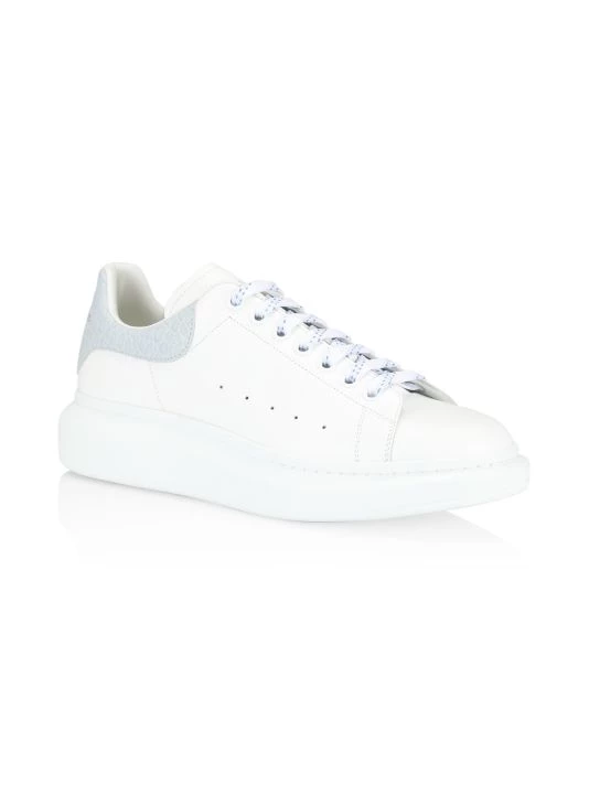 Alexander McQueen Oversized Leather Sneakers For Men 2 Alexander McQueen Oversized Leather Sneakers For Men - Image 2