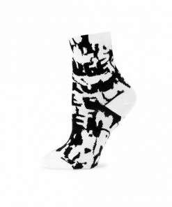 Alexander McQueen Graffiti Jacquard Socks