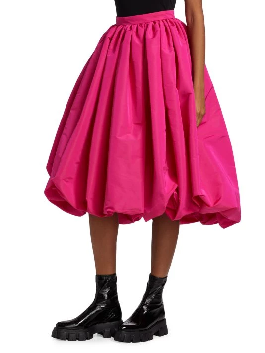 Alexander McQueen Pleated Flared Parachute Midi-Skirt 3 Alexander McQueen Pleated Flared Parachute Midi-Skirt - Image 3