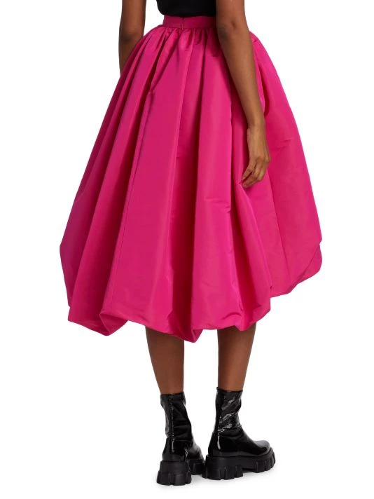 Alexander McQueen Pleated Flared Parachute Midi-Skirt 4 Alexander McQueen Pleated Flared Parachute Midi-Skirt - Image 4