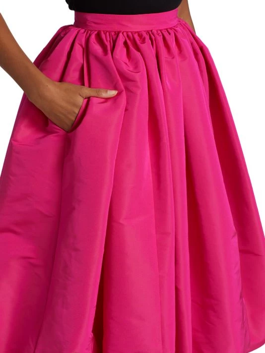 Alexander McQueen Pleated Flared Parachute Midi-Skirt 5 Alexander McQueen Pleated Flared Parachute Midi-Skirt - Image 5