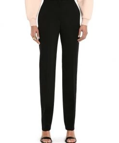 Alexander McQueen High-Waisted Straight-Leg Wool Trousers -Alexander McQueen Elegant store unnamed file 2270