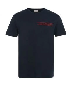 Alexander McQueen Logo Tape Cotton T-Shirt For Men Grey Blue 9 Alexander McQueen Logo Tape Cotton T-Shirt For Men Grey Blue -Alexander McQueen Elegant store unnamed file 2275