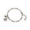 Alexander McQueen Studd Seal And Skull Bracelet For Men