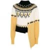 Alexander McQueen Intrasa-Knit Draped Sweater