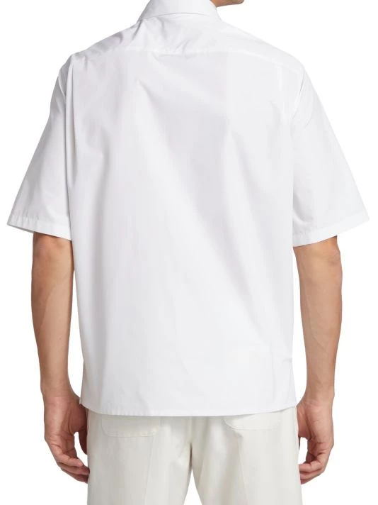 Alexander McQueen Script Logo Shirt For Men 5 Alexander McQueen Script Logo Shirt For Men - Image 5