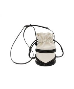Alexander McQueen Strappy Leather Mini Bucket Bag -Alexander McQueen Elegant store unnamed file 2352