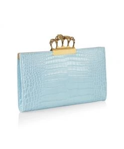 Alexander McQueen Four-Ring Croc-Embossed Leather Pouch 7 Alexander McQueen Four-Ring Croc-Embossed Leather Pouch -Alexander McQueen Elegant store unnamed file 2374