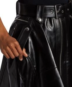 Alexander McQueen Belted Cowhide Leather Miniskirt 10 Alexander McQueen Belted Cowhide Leather Miniskirt -Alexander McQueen Elegant store unnamed file 2401