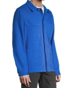 Alexander McQueen Patch Pocket Denim Jacket For Men -Alexander McQueen Elegant store unnamed file 2421