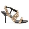 Alexander McQueen Crystal-Embellished High-Heel Sandals