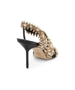 Alexander McQueen Crystal-Embellished High-Heel Sandals -Alexander McQueen Elegant store unnamed file 2426