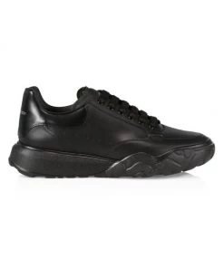 Alexander McQueen Leather Sneakers For Men