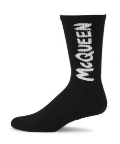 Alexander McQueen Logo Socks For Men