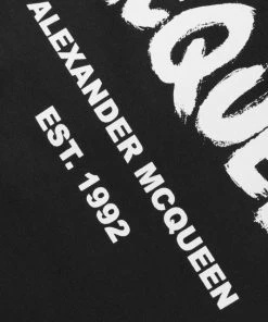 Alexander McQueen Graffiti Logo Crewneck Sweatshirt For Men 11 Alexander McQueen Graffiti Logo Crewneck Sweatshirt For Men -Alexander McQueen Elegant store unnamed file 2462