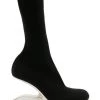 Alexander McQueen Stretch Sculptural-Heel Boots