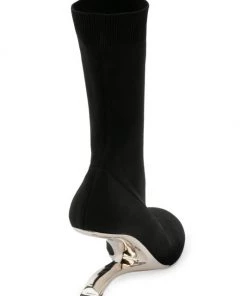 Alexander McQueen Stretch Sculptural-Heel Boots -Alexander McQueen Elegant store unnamed file 2471