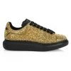 Alexander McQueen Spiked Leather Sneakers For Men