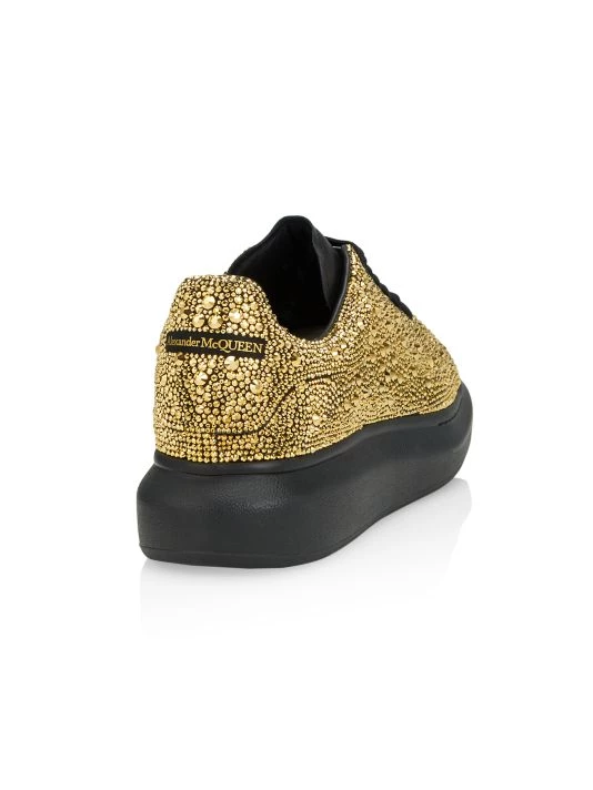 Alexander McQueen Spiked Leather Sneakers For Men 3 Alexander McQueen Spiked Leather Sneakers For Men - Image 3