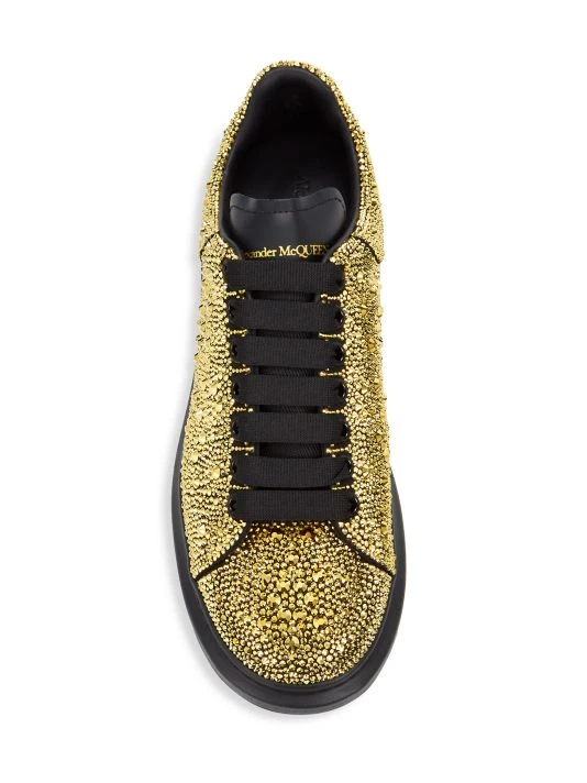 Alexander McQueen Spiked Leather Sneakers For Men 5 Alexander McQueen Spiked Leather Sneakers For Men - Image 5