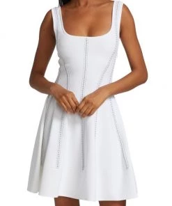 Alexander McQueen Jacq Stitch Detail Minidress 9 Alexander McQueen Jacq Stitch Detail Minidress -Alexander McQueen Elegant store unnamed file 2522