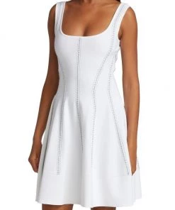 Alexander McQueen Jacq Stitch Detail Minidress 10 Alexander McQueen Jacq Stitch Detail Minidress -Alexander McQueen Elegant store unnamed file 2523