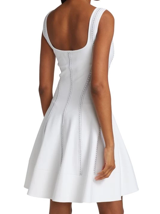 Alexander McQueen Jacq Stitch Detail Minidress 5 Alexander McQueen Jacq Stitch Detail Minidress - Image 5