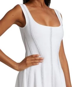 Alexander McQueen Jacq Stitch Detail Minidress 12 Alexander McQueen Jacq Stitch Detail Minidress -Alexander McQueen Elegant store unnamed file 2525