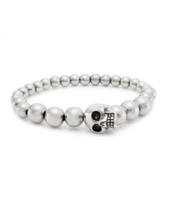 Alexander McQueen Skull Ball Bracelet For Men