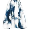Alexander McQueen Parachute Sky Print Midi-Skirt