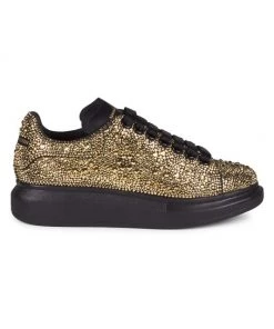 Alexander McQueen Oversized Crystal Sneakers
