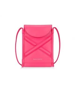 Alexander McQueen Micro The Curve Leather Pouch